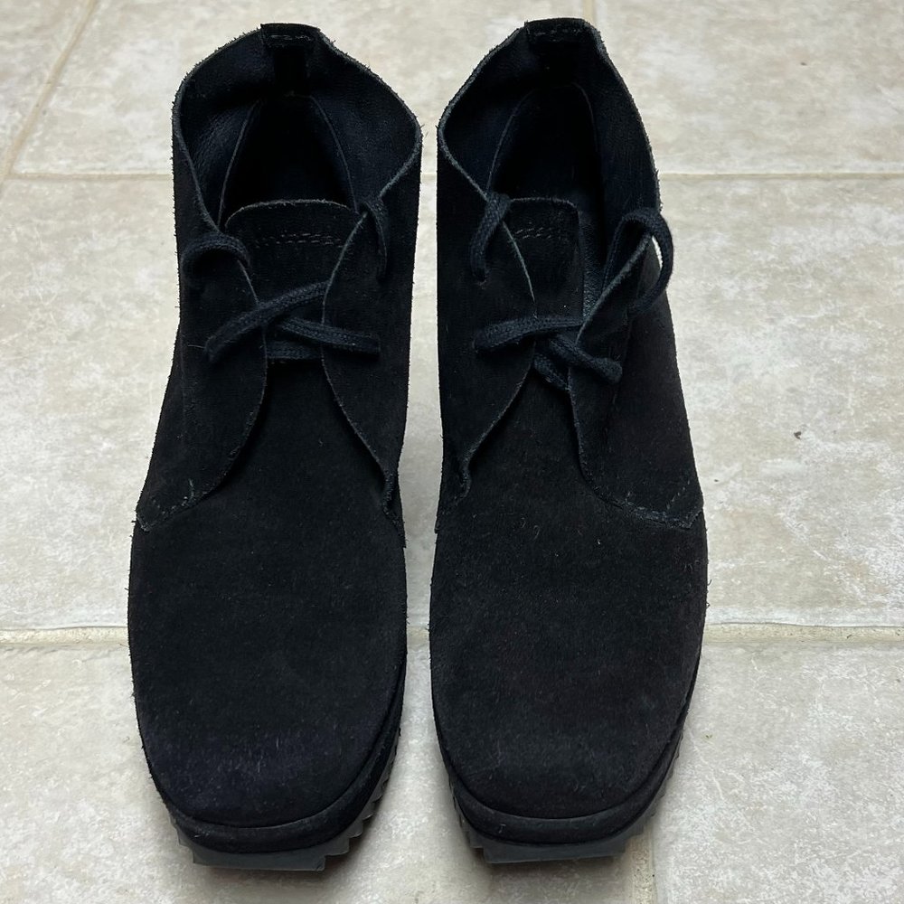 PEDRO GARCIA Suede Lace-Up Boots Size: 8